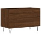 vidaXL Plattenschrank Braun Eichen-Optik 74,5x38x48 cm Holzwerkstoff vidaXL Plattenschrank Braun Eichen-Optik 74,5x38x48 cm Holzwerkstoff