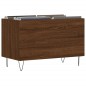vidaXL Plattenschrank Braun Eichen-Optik 74,5x38x48 cm Holzwerkstoff vidaXL Plattenschrank Braun Eichen-Optik 74,5x38x48 cm Holzwerkstoff