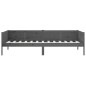 vidaXL Tagesbett Grau Massivholz Kiefer 90x200 cm vidaXL Tagesbett Grau Massivholz Kiefer 90x200 cm