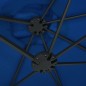 vidaXL Sonnenschirm mit Aluminium-Mast 460x270 cm Blau vidaXL Sonnenschirm mit Aluminium-Mast 460x270 cm Blau