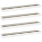 vidaXL Loggia Wandregale 4 Stk. Eichen-Optik und Weiß 80x15x4 cm MDF vidaXL Loggia Wandregale 4 Stk. Eichen-Optik und Weiß 80x15x4 cm MDF