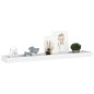 vidaXL Loggia Wandregale 4 Stk. Eichen-Optik und Weiß 80x15x4 cm MDF vidaXL Loggia Wandregale 4 Stk. Eichen-Optik und Weiß 80x15x4 cm MDF