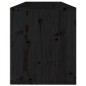 vidaXL TV-Schränke 3 Stk. Schwarz Massivholz Kiefer vidaXL TV-Schränke 3 Stk. Schwarz Massivholz Kiefer