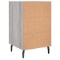 vidaXL Nachttisch Grau Sonoma 40x40x66 cm Holzwerkstoff vidaXL Nachttisch Grau Sonoma 40x40x66 cm Holzwerkstoff