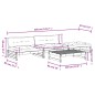 vidaXL 4-tlg. Garten-Lounge-Set mit Kissen Massivholz vidaXL 4-tlg. Garten-Lounge-Set mit Kissen Massivholz