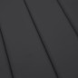 Sonnenliegen-Auflage Schwarz 200x60x3 cm Oxford-Gewebe Sonnenliegen-Auflage Schwarz 200x60x3 cm Oxford-Gewebe