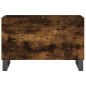vidaXL Plattenschrank Räuchereiche 74,5x38x48 cm Holzwerkstoff