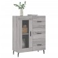 vidaXL Sideboard Grau Sonoma 69,5x34x90 cm Holzwerkstoff vidaXL Sideboard Grau Sonoma 69,5x34x90 cm Holzwerkstoff