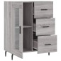 vidaXL Sideboard Grau Sonoma 69,5x34x90 cm Holzwerkstoff vidaXL Sideboard Grau Sonoma 69,5x34x90 cm Holzwerkstoff