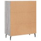 vidaXL Sideboard Grau Sonoma 69,5x34x90 cm Holzwerkstoff vidaXL Sideboard Grau Sonoma 69,5x34x90 cm Holzwerkstoff