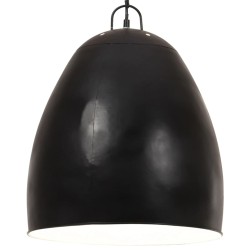 vidaXL Hängelampe Industriestil 25 W Schwarz Rund 42 cm E27