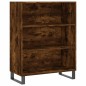 vidaXL Regalschrank Räuchereiche 69,5x32,5x90 cm Holzwerkstoff vidaXL Regalschrank Räuchereiche 69,5x32,5x90 cm Holzwerkstoff