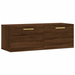 vidaXL Wandschrank Braun Eichen-Optik 100x36,5x35 cm Holzwerkstoff
