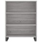 Highboard Grau Sonoma 69,5x34x180 cm Holzwerkstoff Highboard Grau Sonoma 69,5x34x180 cm Holzwerkstoff