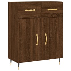 vidaXL Sideboard Braun Eichen-Optik 69,5x34x90 cm Holzwerkstoff