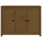 vidaXL Sideboard Honigbraun 100x35x74 cm Massivholz Kiefer vidaXL Sideboard Honigbraun 100x35x74 cm Massivholz Kiefer