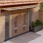 vidaXL Türvordach Schwarz 396x90 cm Polycarbonat vidaXL Türvordach Schwarz 396x90 cm Polycarbonat