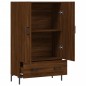 vidaXL Highboard Braun Eichen-Optik 69,5x31x115 cm Holzwerkstoff vidaXL Highboard Braun Eichen-Optik 69,5x31x115 cm Holzwerkstoff
