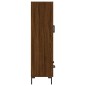 vidaXL Highboard Braun Eichen-Optik 69,5x31x115 cm Holzwerkstoff vidaXL Highboard Braun Eichen-Optik 69,5x31x115 cm Holzwerkstoff