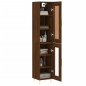 vidaXL Highboard Braun Eichen-Optik 34,5x34x180 cm Holzwerkstoff vidaXL Highboard Braun Eichen-Optik 34,5x34x180 cm Holzwerkstoff