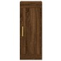 vidaXL Highboard Braun Eichen-Optik 34,5x34x180 cm Holzwerkstoff vidaXL Highboard Braun Eichen-Optik 34,5x34x180 cm Holzwerkstoff