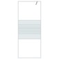 vidaXL Duschwand für Begehbare Dusche Weiß 80x195 cm ESG-Klarglas vidaXL Duschwand für Begehbare Dusche Weiß 80x195 cm ESG-Klarglas