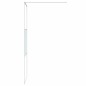vidaXL Duschwand für Begehbare Dusche Weiß 80x195 cm ESG-Klarglas vidaXL Duschwand für Begehbare Dusche Weiß 80x195 cm ESG-Klarglas