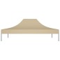 vidaXL Partyzelt-Dach 4,5x3 m Beige 270 g/m² vidaXL Partyzelt-Dach 4,5x3 m Beige 270 g/m²