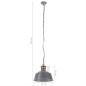 vidaXL Hängelampe Industriestil 32 cm Grau E27 vidaXL Hängelampe Industriestil 32 cm Grau E27