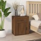 vidaXL Nachttisch Braun Eichen-Optik 50x36x60 cm Holzwerkstoff vidaXL Nachttisch Braun Eichen-Optik 50x36x60 cm Holzwerkstoff
