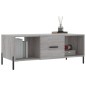 vidaXL Couchtisch Grau Sonoma 102x50x40 cm Holzwerkstoff vidaXL Couchtisch Grau Sonoma 102x50x40 cm Holzwerkstoff