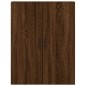 vidaXL Wandschrank Braun Eichen-Optik 69,5x34x90 cm vidaXL Wandschrank Braun Eichen-Optik 69,5x34x90 cm