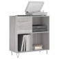 vidaXL Plattenschrank Grau Sonoma 84,5x38x89 cm Holzwerkstoff vidaXL Plattenschrank Grau Sonoma 84,5x38x89 cm Holzwerkstoff