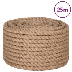 vidaXL Juteseil 25 m Länge 24 mm Stärke
