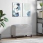 vidaXL Plattenschrank Grau Sonoma 74,5x38x48 cm Holzwerkstoff vidaXL Plattenschrank Grau Sonoma 74,5x38x48 cm Holzwerkstoff