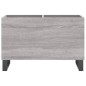 vidaXL Plattenschrank Grau Sonoma 74,5x38x48 cm Holzwerkstoff vidaXL Plattenschrank Grau Sonoma 74,5x38x48 cm Holzwerkstoff