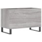 vidaXL Plattenschrank Grau Sonoma 74,5x38x48 cm Holzwerkstoff vidaXL Plattenschrank Grau Sonoma 74,5x38x48 cm Holzwerkstoff