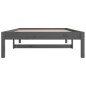 vidaXL Tagesbett Grau 90x200 cm Massivholz Kiefer vidaXL Tagesbett Grau 90x200 cm Massivholz Kiefer