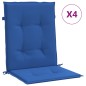 vidaXL Gartenstuhlauflagen für Niedriglehner 4 Stk. 100x50x3 cm vidaXL Gartenstuhlauflagen für Niedriglehner 4 Stk. 100x50x3 cm