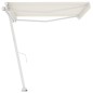 vidaXL Standmarkise Manuell Einziehbar 450x300 cm Creme vidaXL Standmarkise Manuell Einziehbar 450x300 cm Creme