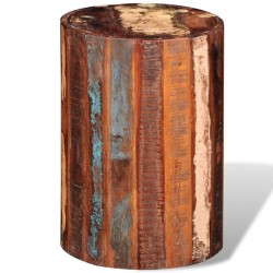 vidaXL Hocker Altholz