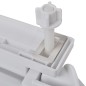 vidaXL Toilettensitze mit Absenkautomatik 2 Stk. Kunststoff Weiß vidaXL Toilettensitze mit Absenkautomatik 2 Stk. Kunststoff Weiß