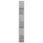 vidaXL Bücherregal Raumteiler Betongrau 60x24x186 cm Holzwerkstoff vidaXL Bücherregal Raumteiler Betongrau 60x24x186 cm Holzwerkstoff