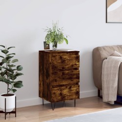 vidaXL Sideboard Räuchereiche 40x35x70 cm Holzwerkstoff