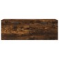 vidaXL Wandschrank Räuchereiche 100x36,5x35 cm Holzwerkstoff vidaXL Wandschrank Räuchereiche 100x36,5x35 cm Holzwerkstoff