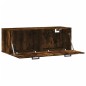 vidaXL Wandschrank Räuchereiche 100x36,5x35 cm Holzwerkstoff vidaXL Wandschrank Räuchereiche 100x36,5x35 cm Holzwerkstoff