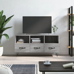 vidaXL TV-Schrank Grau Sonoma 102x36x50 cm Holzwerkstoff
