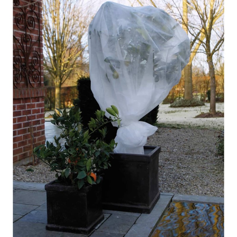 Nature Frostschutzvlies Hülle 30 g/m² Weiß 1x10 m Nature Frostschutzvlies Hülle 30 g/m² Weiß 1x10 m