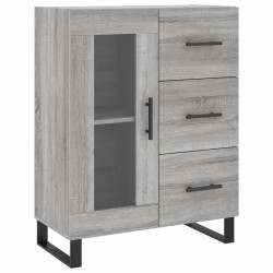 vidaXL Sideboard Grau Sonoma 69,5x34x90 cm Holzwerkstoff