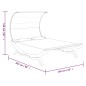 vidaXL Sonnenliege mit Dach 165x203x126 cm Bugholz Massiv Anthrazit vidaXL Sonnenliege mit Dach 165x203x126 cm Bugholz Massiv Anthrazit
